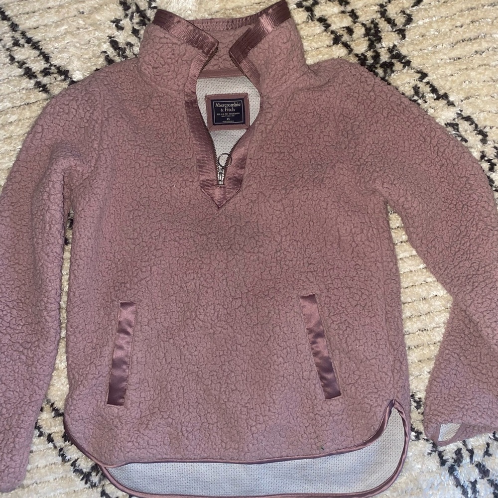 Abercrombie & Fitch fleece zip up.